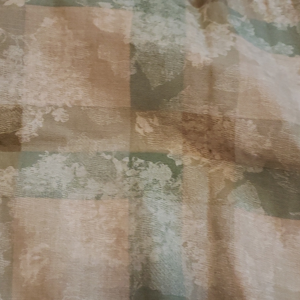 Vintage Y2K Marth Stewart plaid floral place mates - Picture 4 of 5